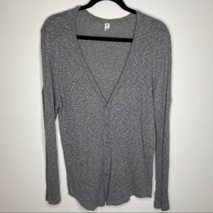 BP Casual Grey Button Up- M